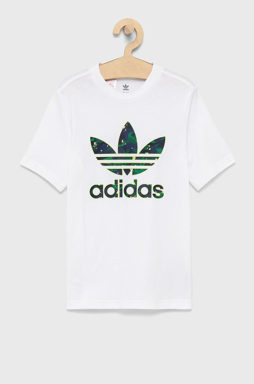 adidas Originals Детска памучна тениска HC4533 - Pepit.bg