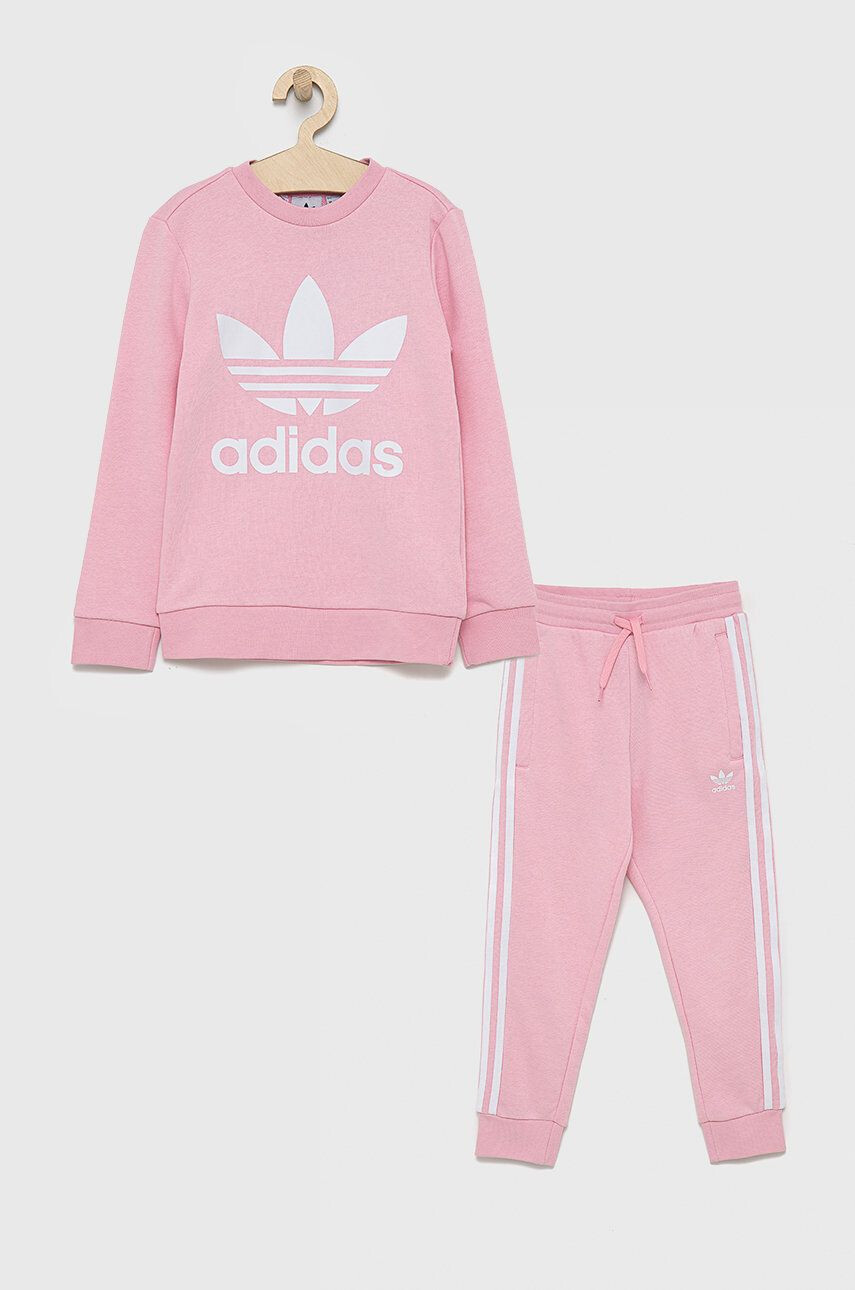 adidas Originals Детски анцуг HC1995 в розово - Pepit.bg