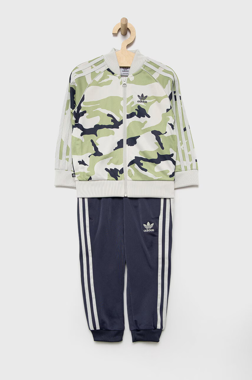 adidas Originals Детски анцуг HC4534 в зелено - Pepit.bg