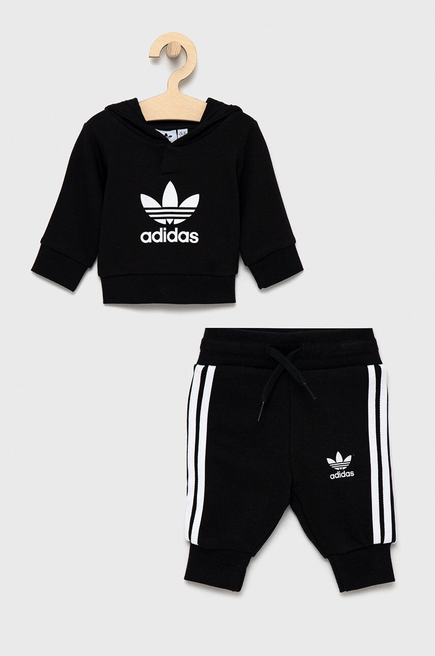 adidas Originals Детски анцуг H25218 в черно - Pepit.bg