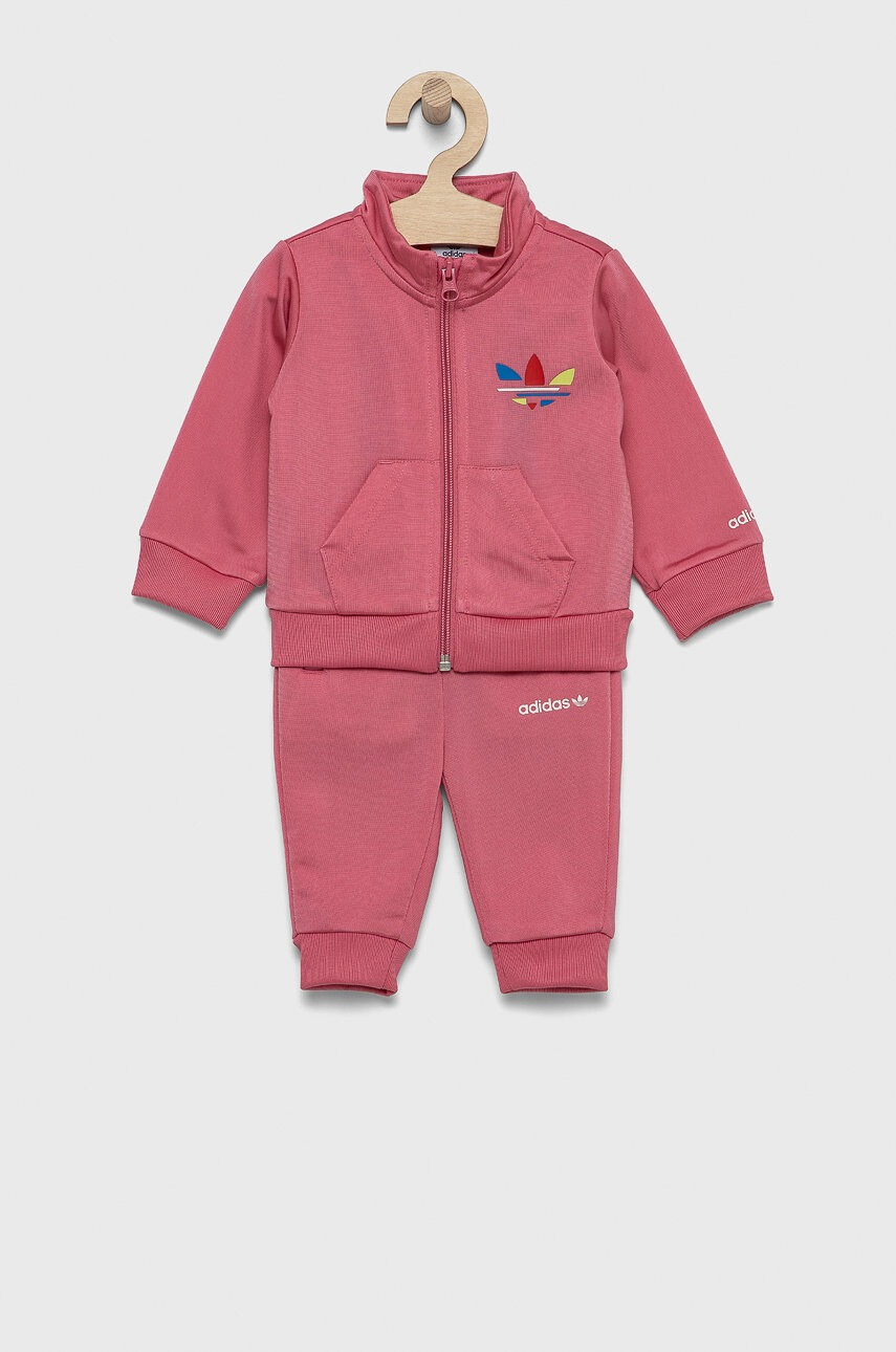 adidas Originals Детски анцуг в розово - Pepit.bg