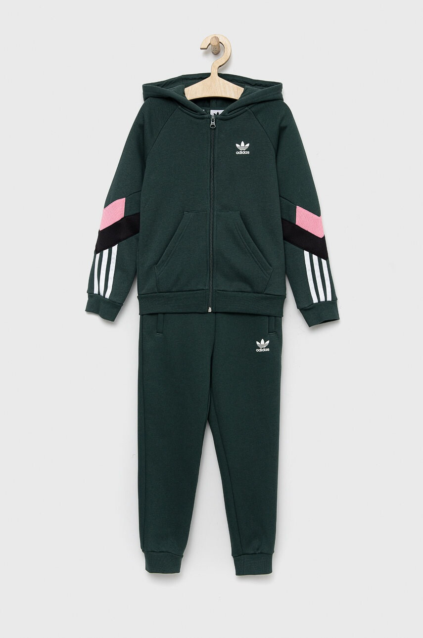 adidas Originals Детски анцуг в зелено - Pepit.bg