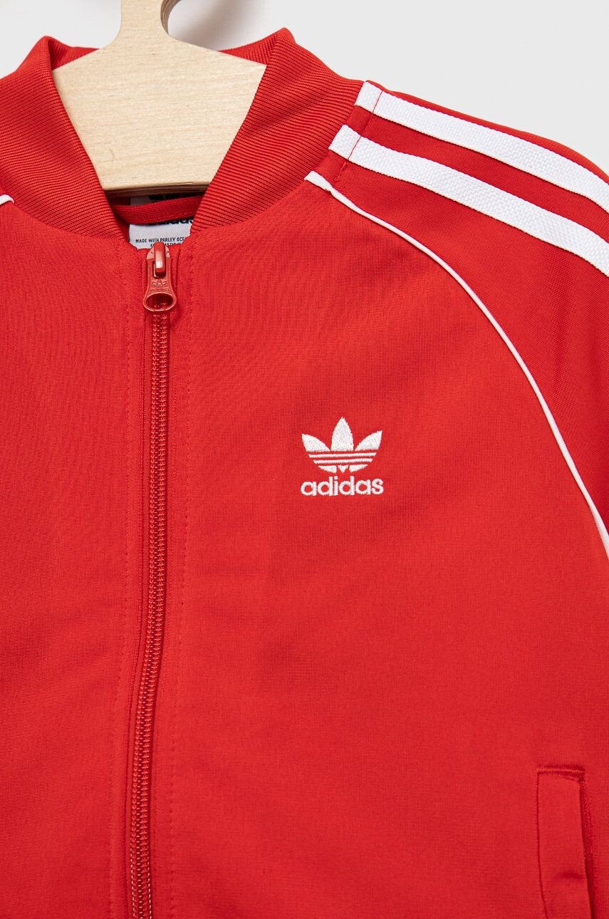 adidas Originals Детски анцуг HF7471 в червено - Pepit.bg