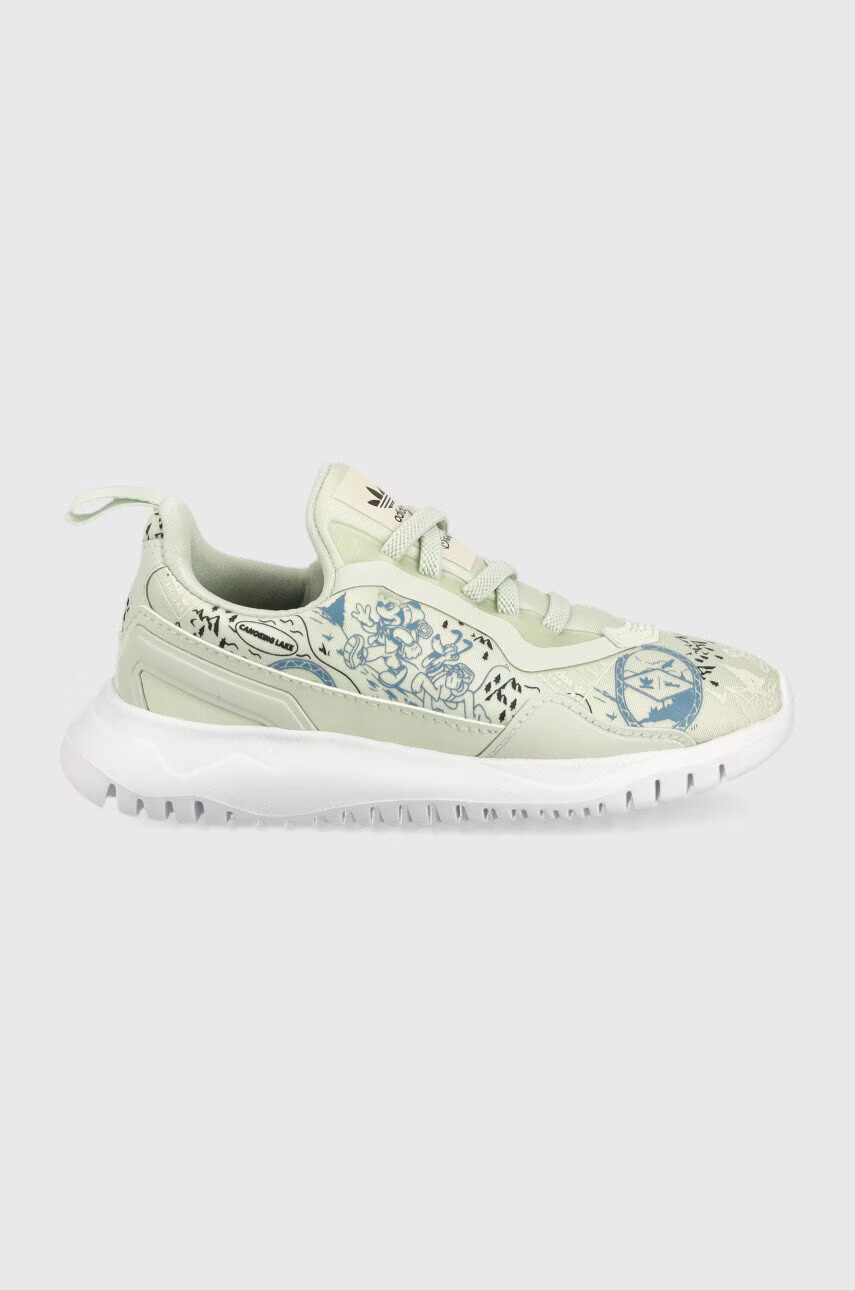 adidas Originals Детски маратонки в зелено - Pepit.bg