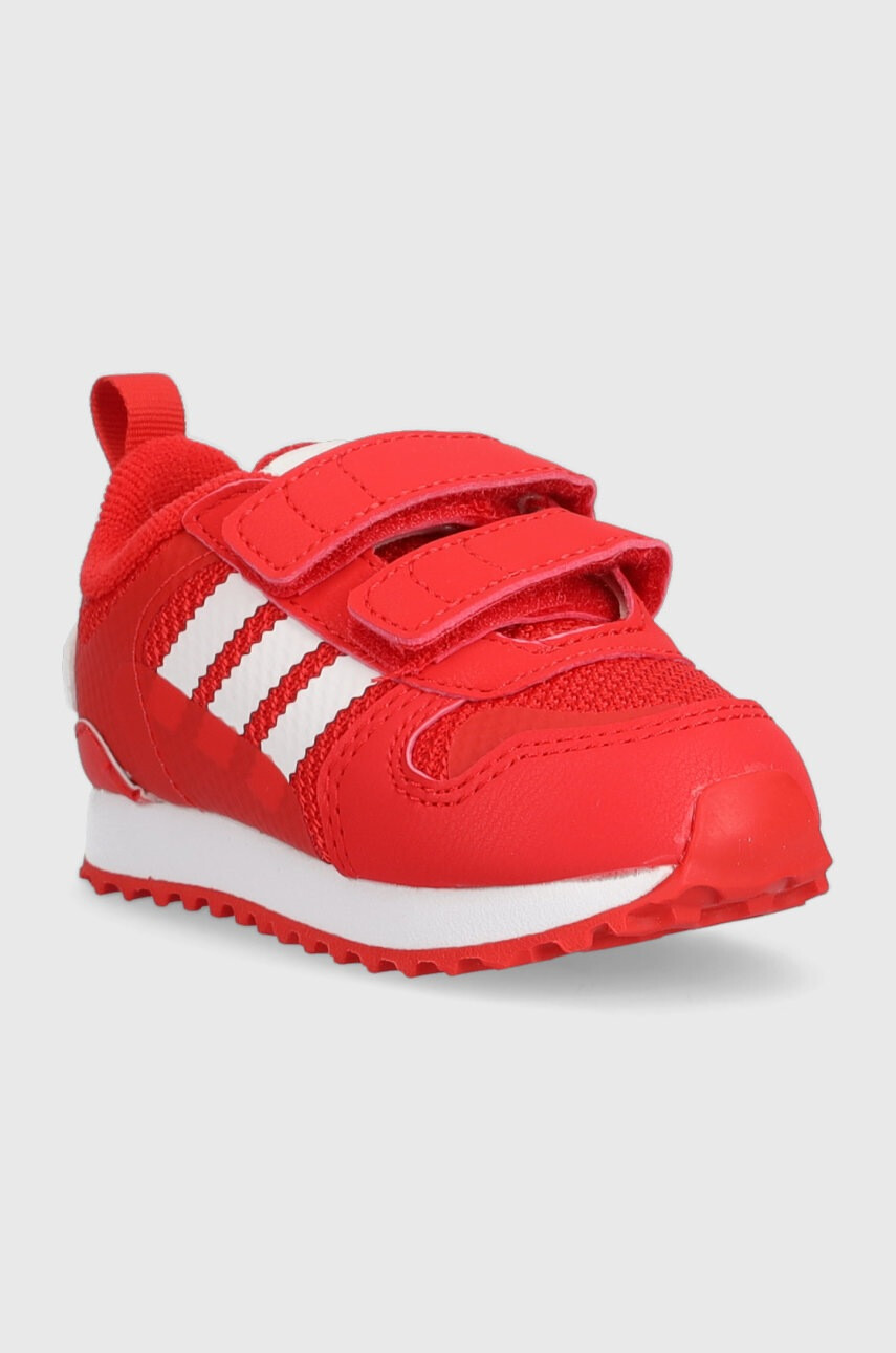 adidas Originals Детски маратонки в червено - Pepit.bg
