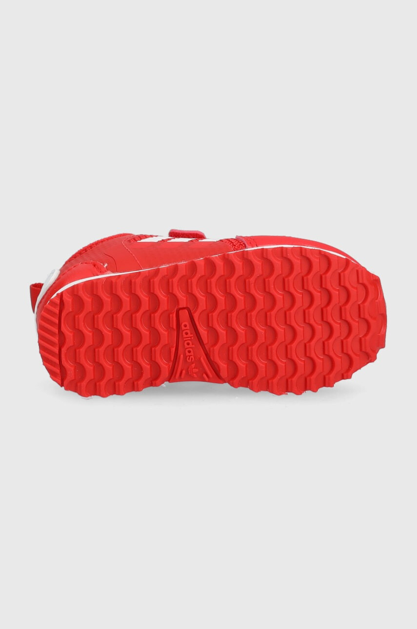 adidas Originals Детски маратонки в червено - Pepit.bg