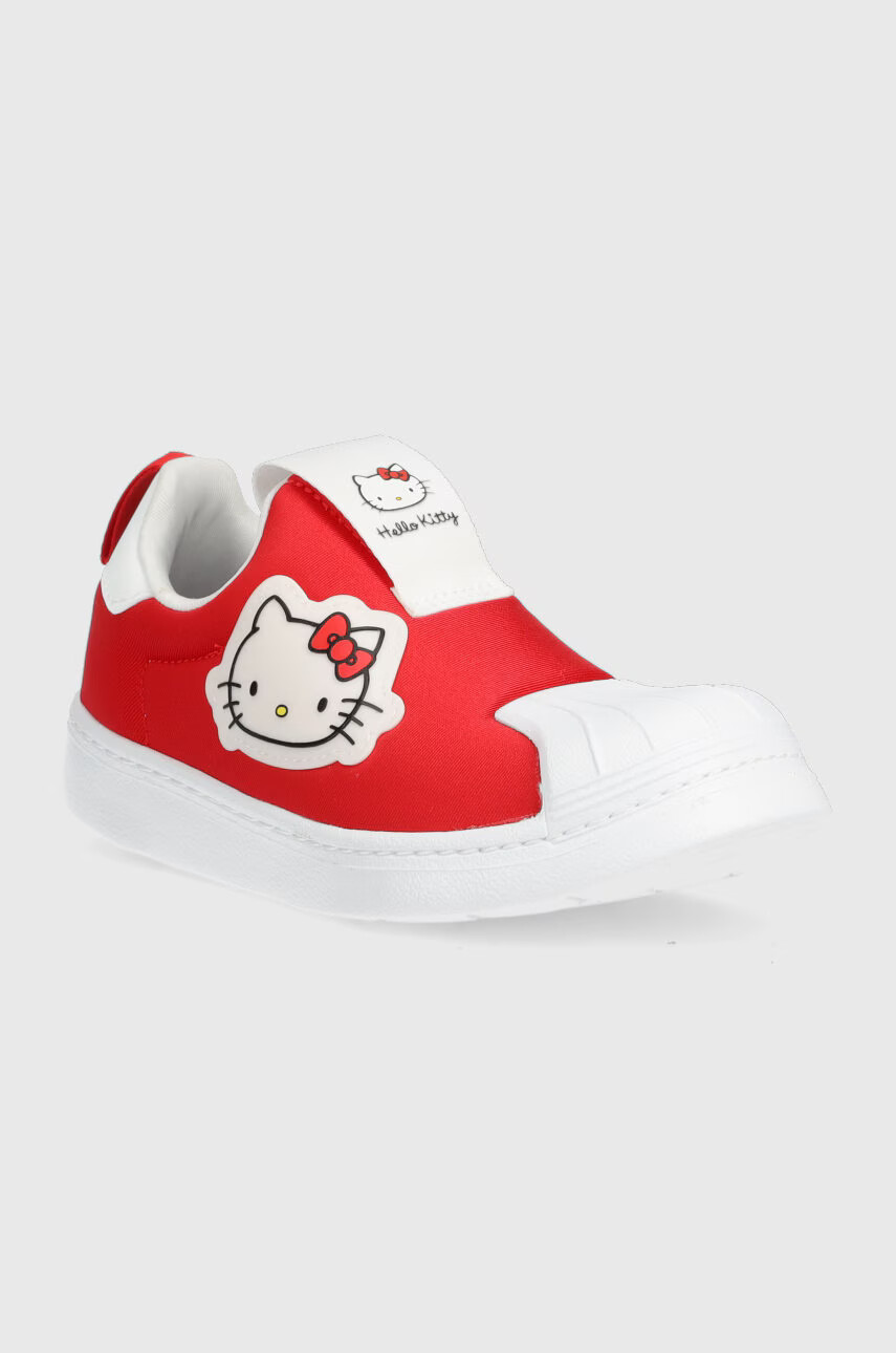 adidas Originals Детски маратонки в червено - Pepit.bg