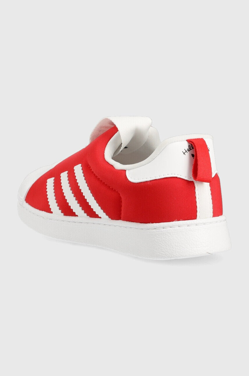 adidas Originals Детски маратонки в червено - Pepit.bg