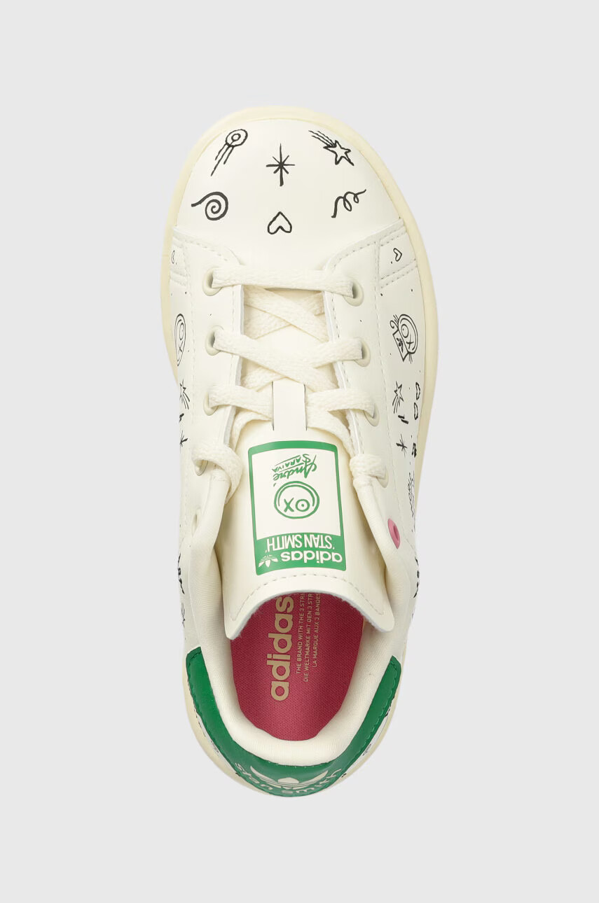 adidas Originals Детски маратонки Stan Smith в бяло - Pepit.bg