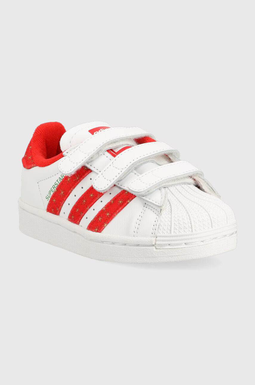 adidas Originals Детски маратонки SUPERSTAR CF C в бяло - Pepit.bg