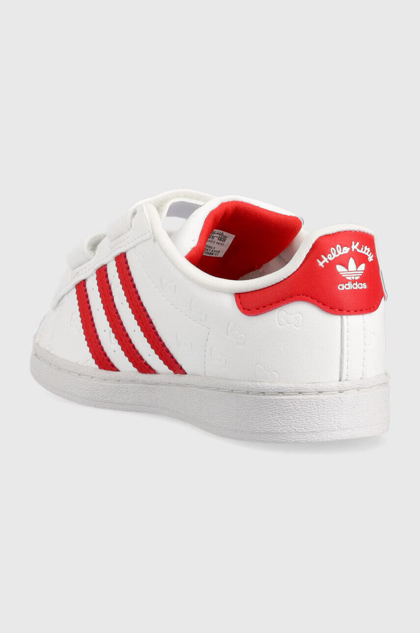 adidas Originals Детски маратонки X Hello Kitty в бяло - Pepit.bg