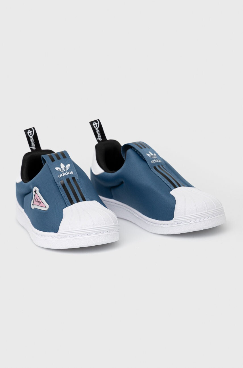 adidas Originals Детски ниски кецове в лилаво - Pepit.bg
