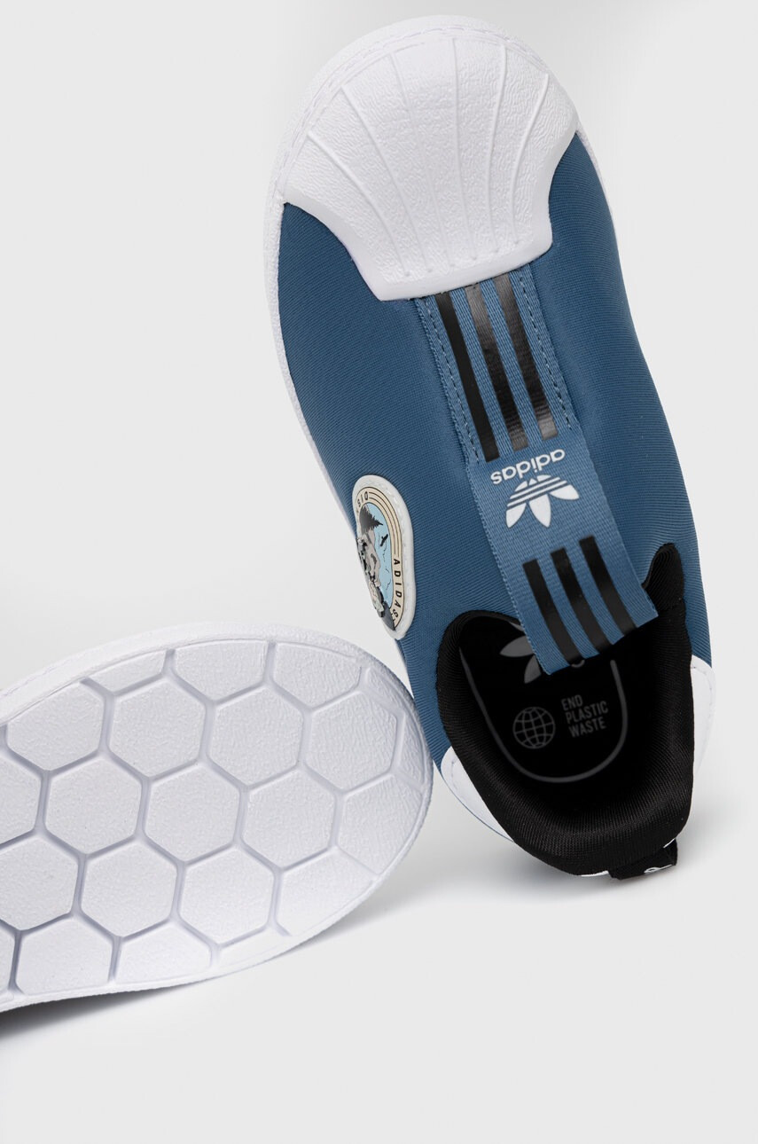 adidas Originals Детски ниски кецове в лилаво - Pepit.bg