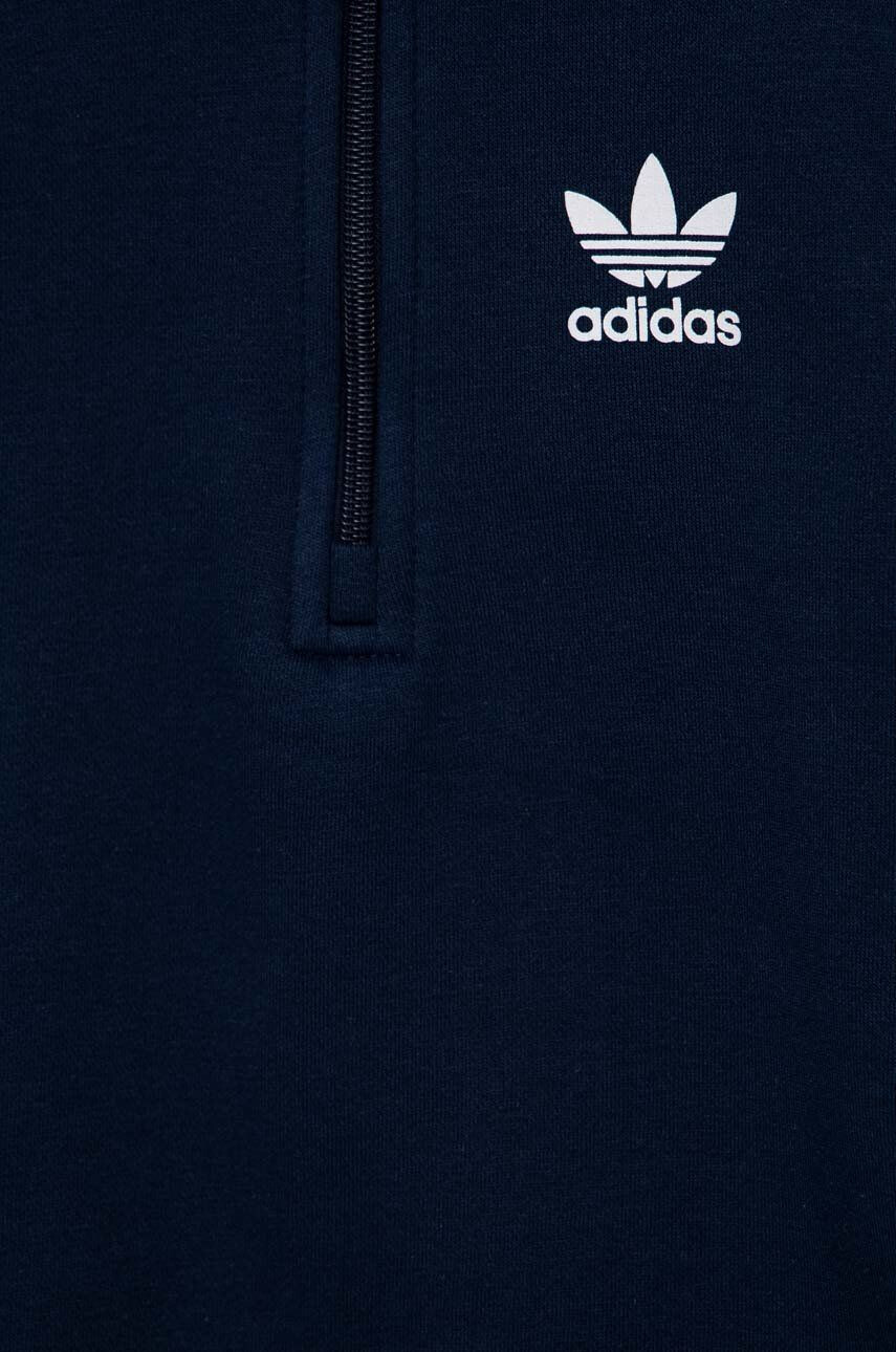 adidas Originals Детски суичър в тъмносиньо с изчистен дизайн - Pepit.bg