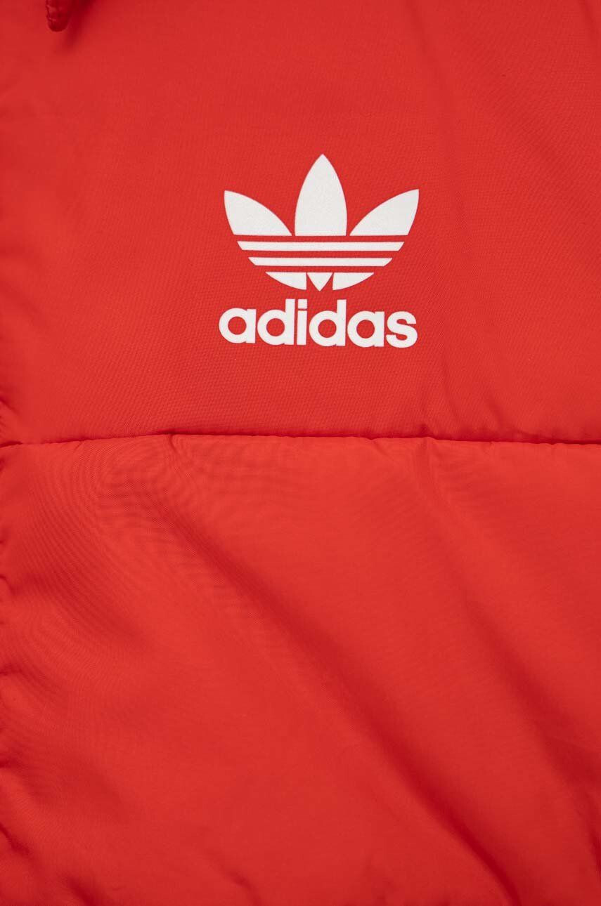 adidas Originals Детско яке в червено - Pepit.bg