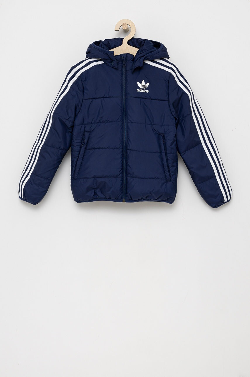 adidas Originals Детско яке в черно - Pepit.bg