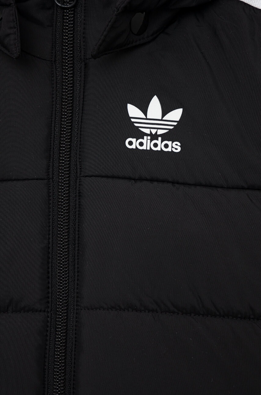 adidas Originals Детско яке в черно - Pepit.bg