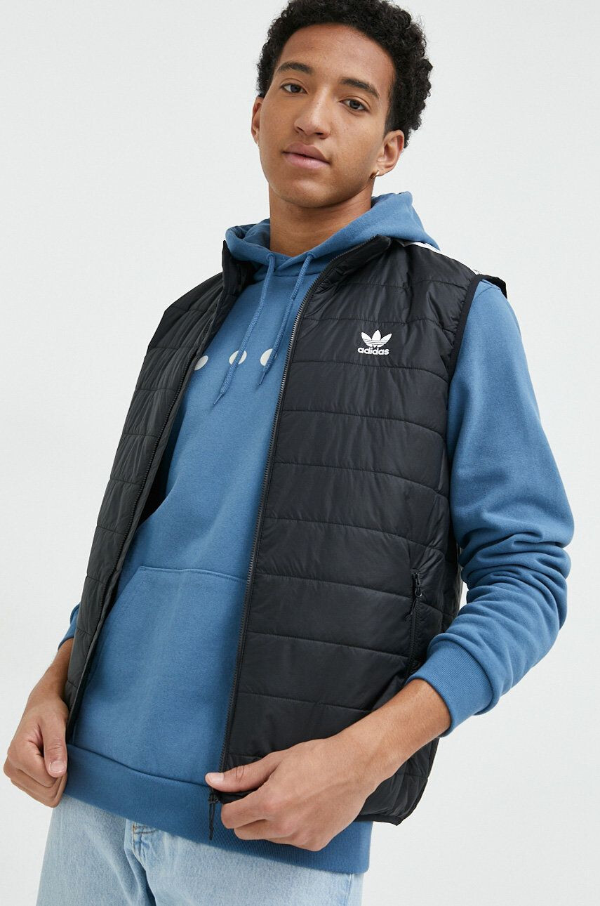 adidas Originals Елек мъжки в черно с преходна изолация - Pepit.bg