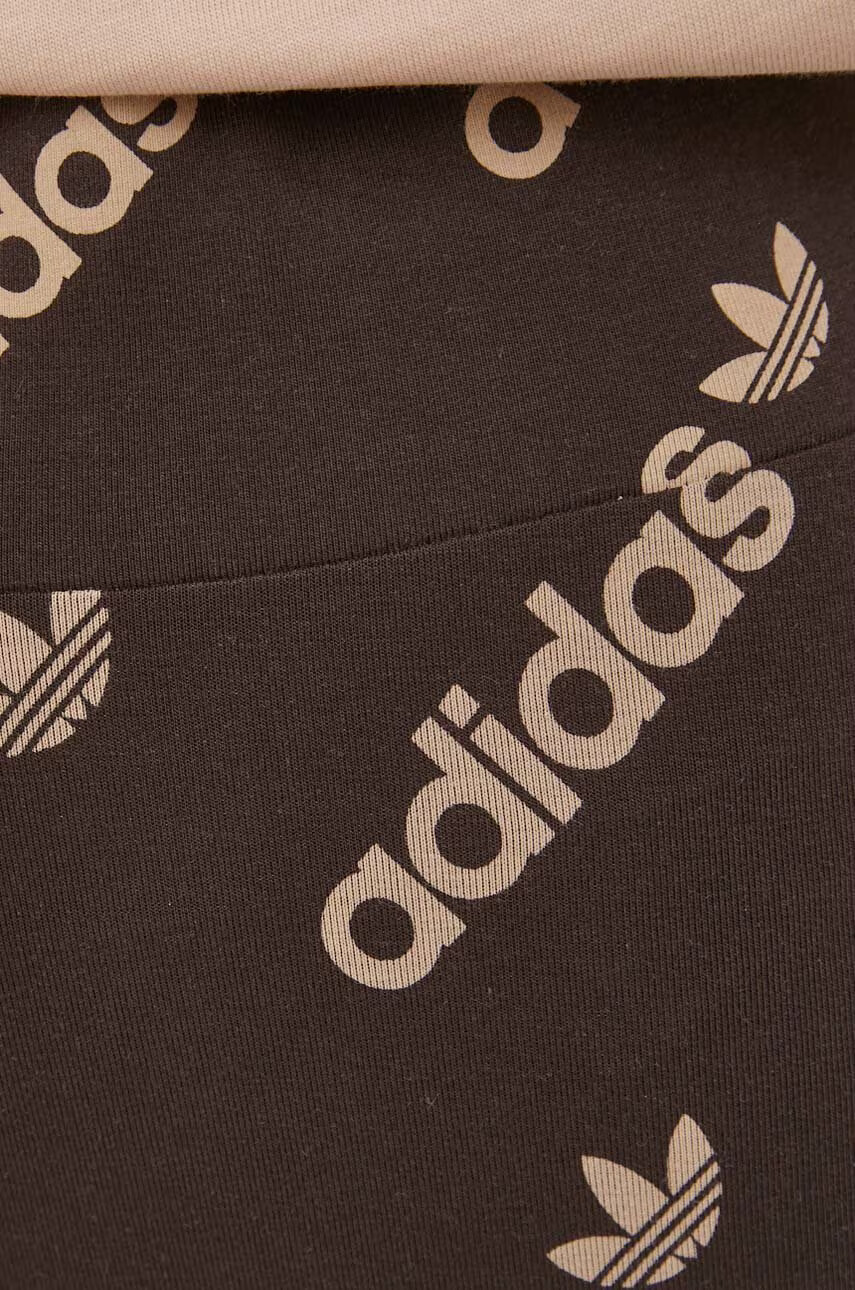 adidas Originals Клин HM4875 дамско в кафяво с десен - Pepit.bg
