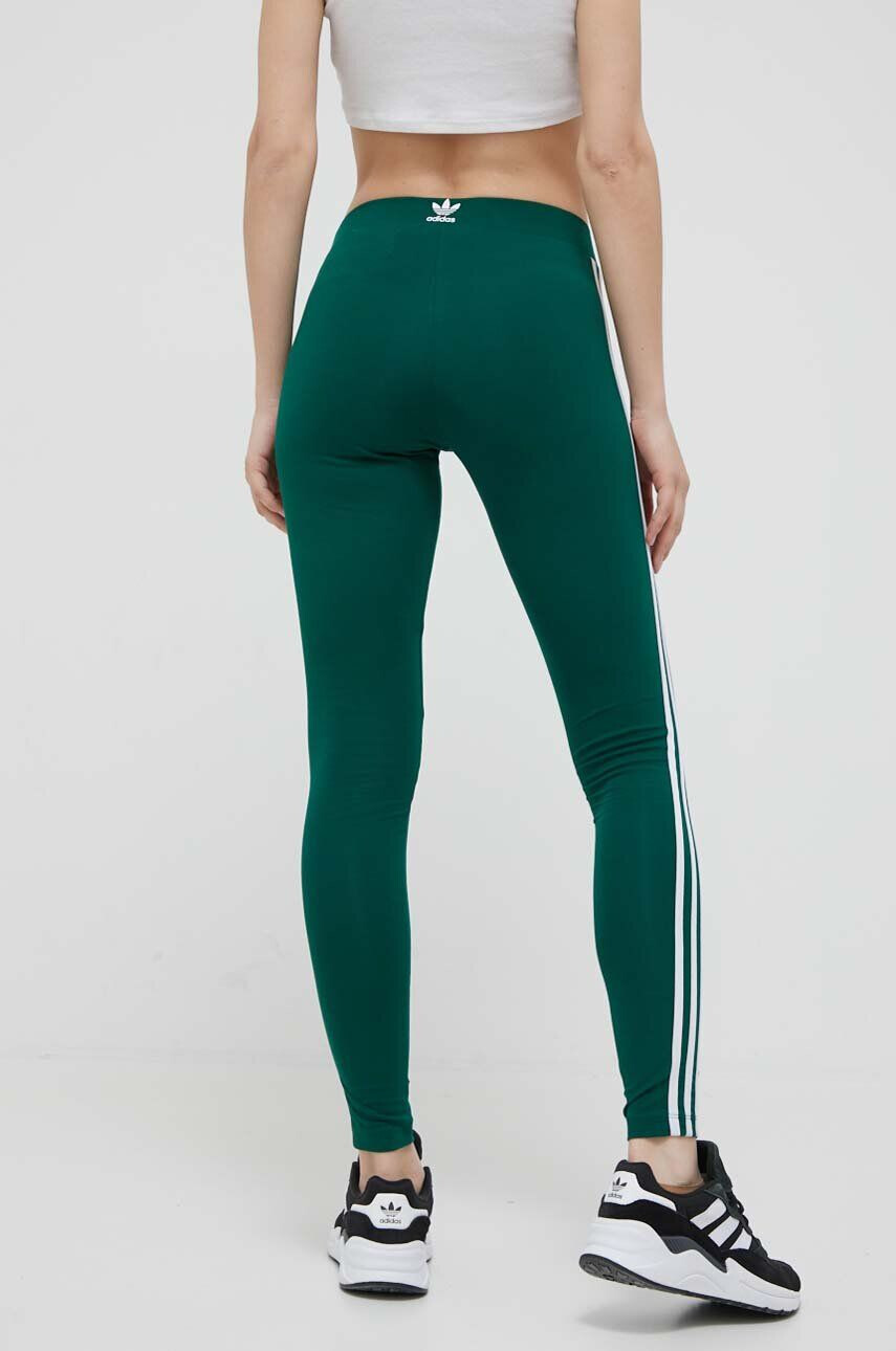 adidas Originals Клин Adicolor Classics 3-Stripes Leggings в зелено с апликация - Pepit.bg