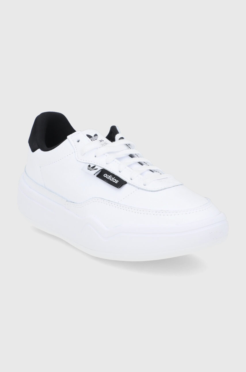 adidas Originals Кожени обувки GW5364 в бяло - Pepit.bg