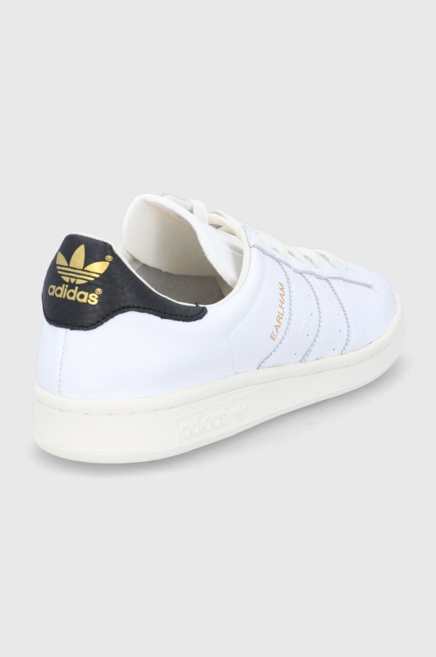 adidas Originals Кожени обувки Earlham GW5758 в бяло - Pepit.bg