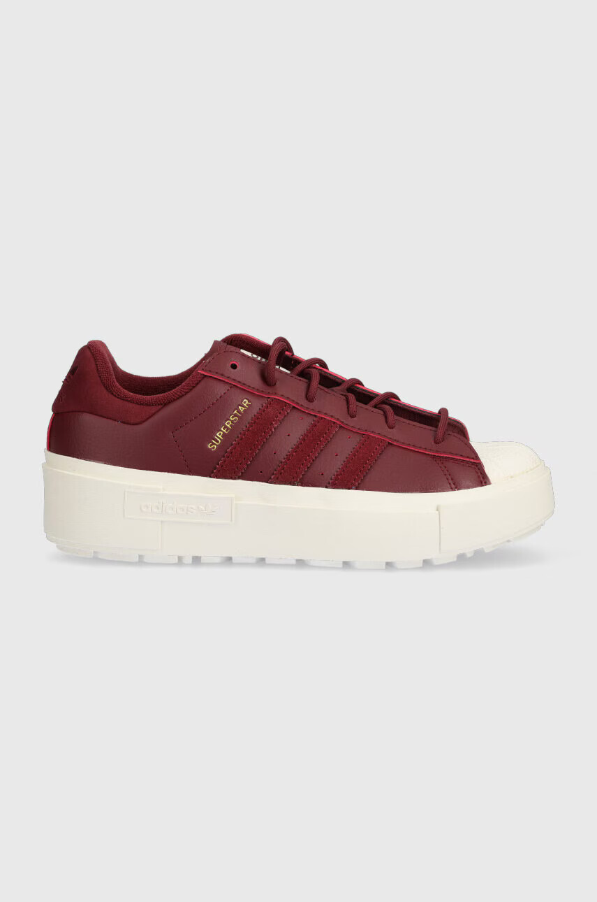 adidas Originals Маратонки SUPERSTAR BONEGA X SHARED в бордо - Pepit.bg