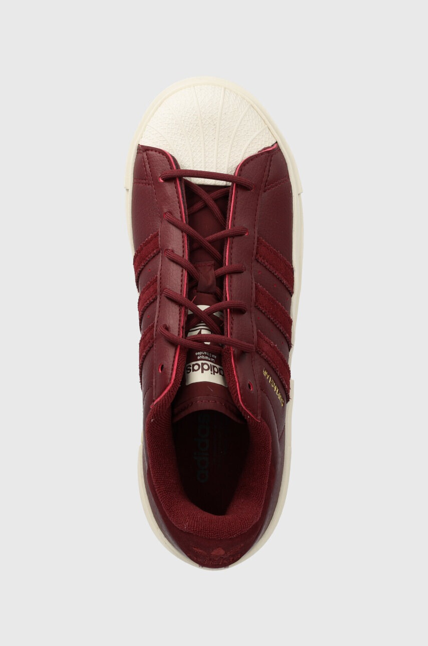 adidas Originals Маратонки SUPERSTAR BONEGA X SHARED в бордо - Pepit.bg