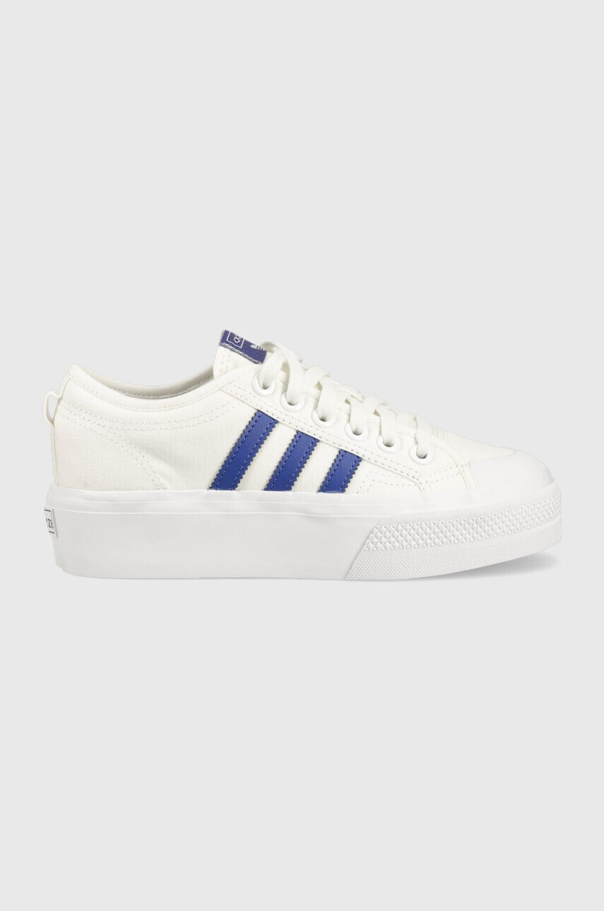 adidas Originals Ниски кецове Nizza Platform HQ1909 в бяло - Pepit.bg