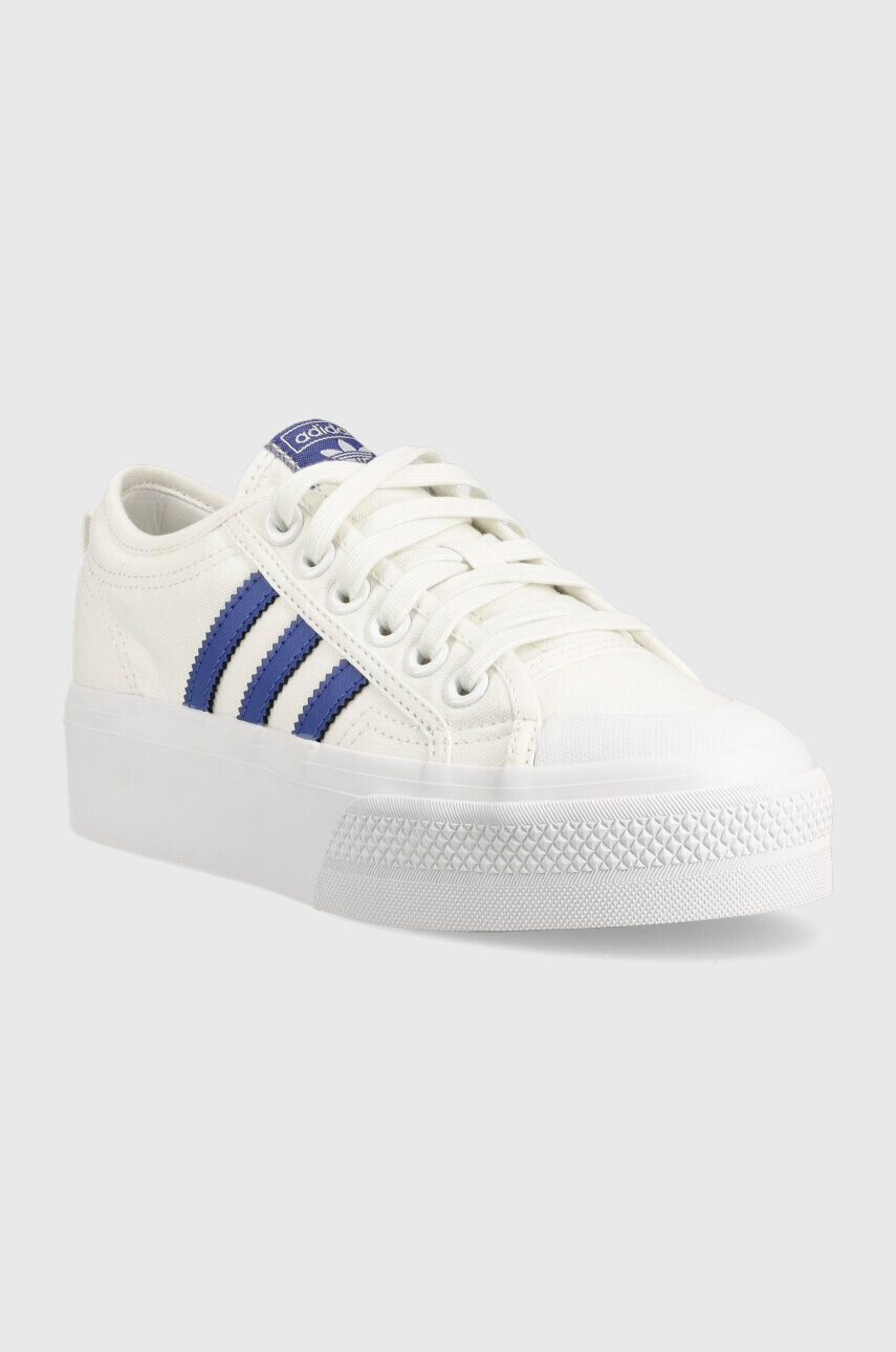 adidas Originals Ниски кецове Nizza Platform HQ1909 в бяло - Pepit.bg