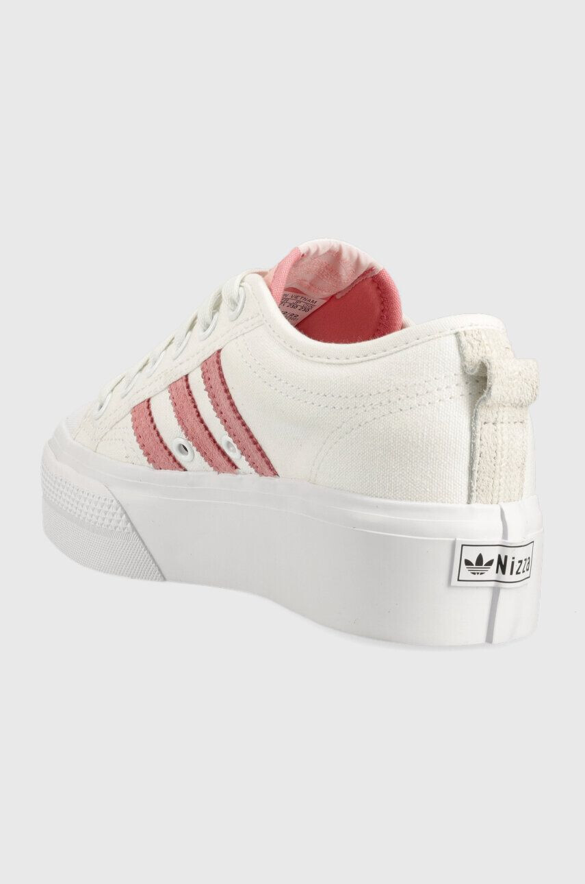 adidas Originals Ниски кецове Nizza в бяло - Pepit.bg