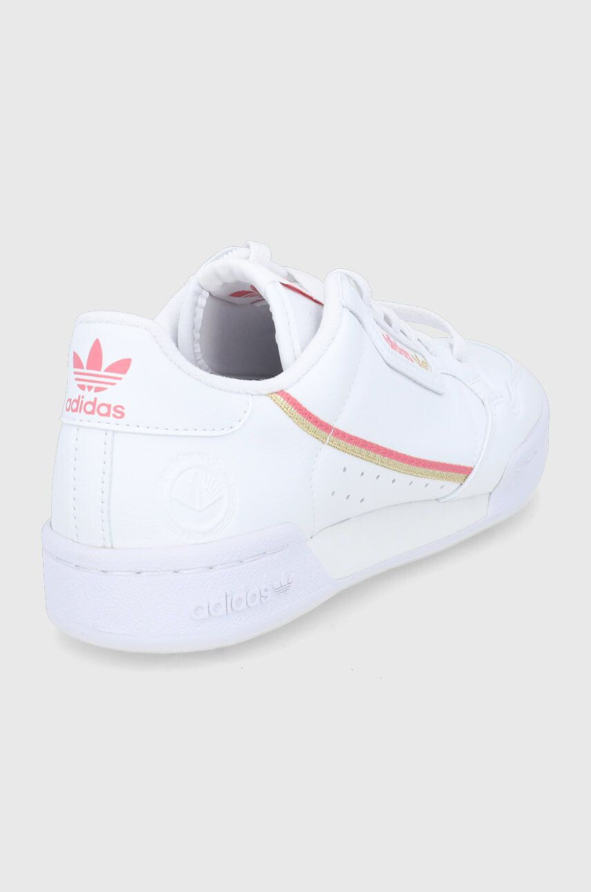 adidas Originals Обувки H05315 в бяло с равна подметка - Pepit.bg