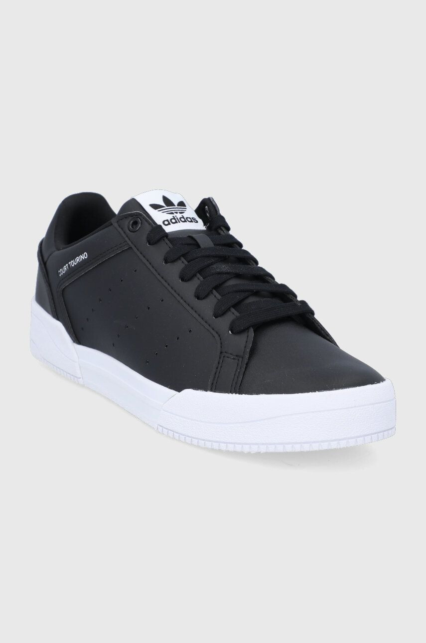 adidas Originals Обувки Court Tourino H02176 в черно - Pepit.bg