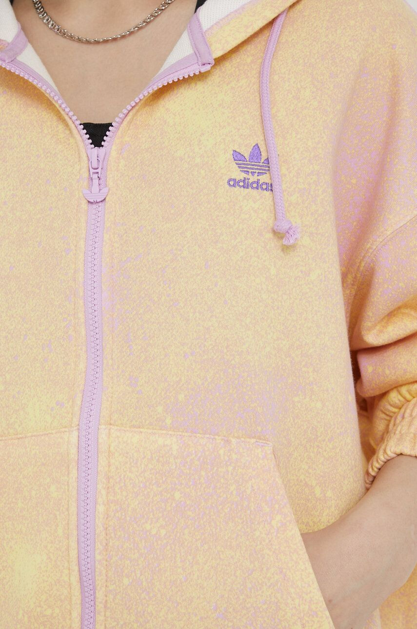 adidas Originals Памучен суичър с десен - Pepit.bg