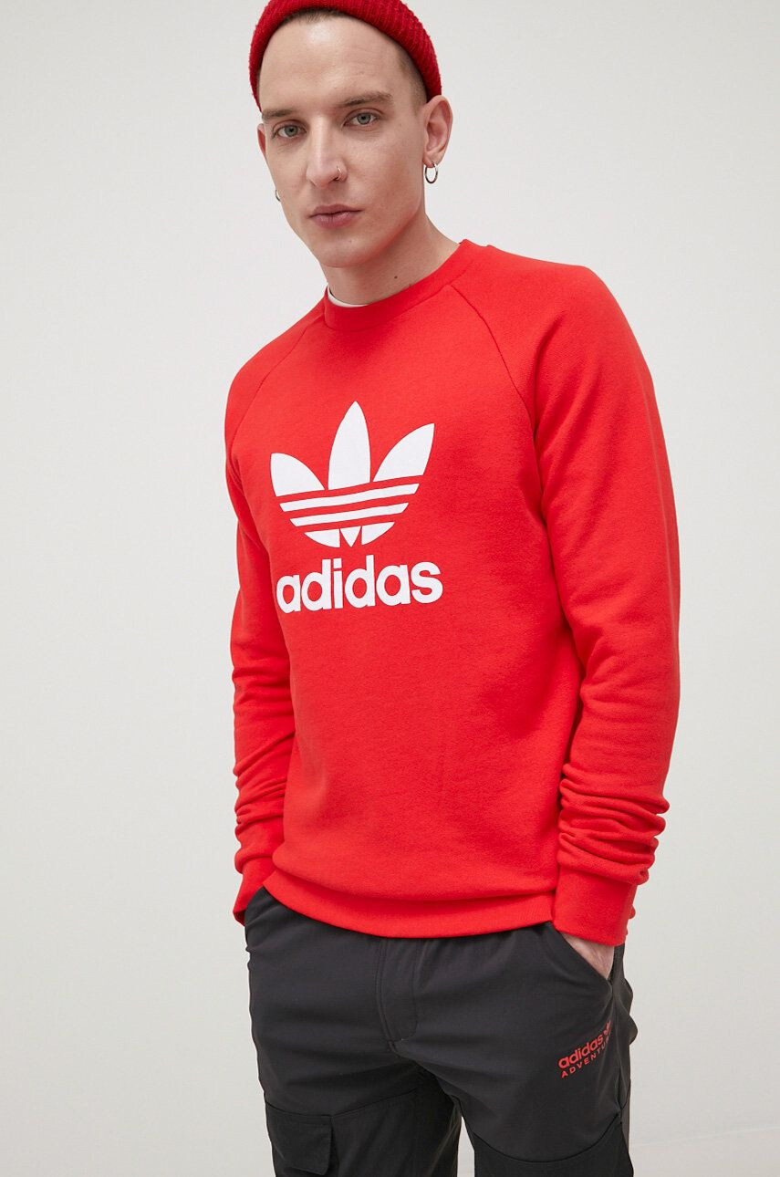 adidas Originals Памучен суичър Adicolor HE9489 - Pepit.bg