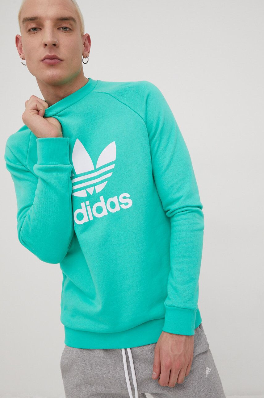 adidas Originals Памучен суичър Adicolor HE9491 - Pepit.bg