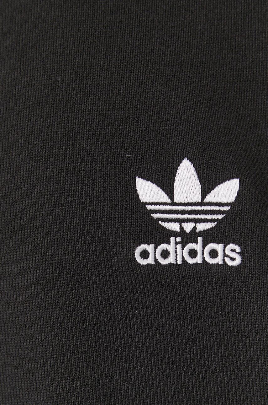 adidas Originals Памучен суичър H41315 в черно с принт - Pepit.bg