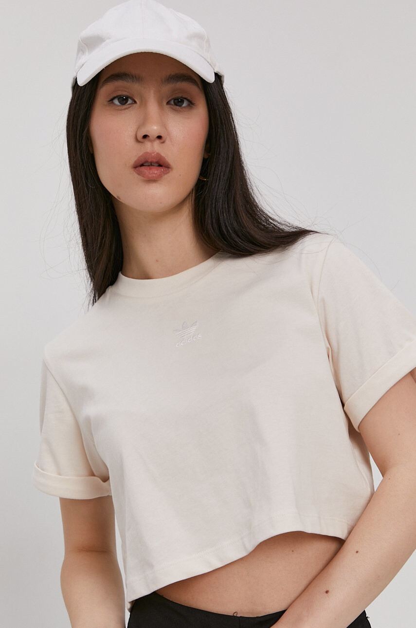adidas Originals Памучна тениска H37880 - Pepit.bg