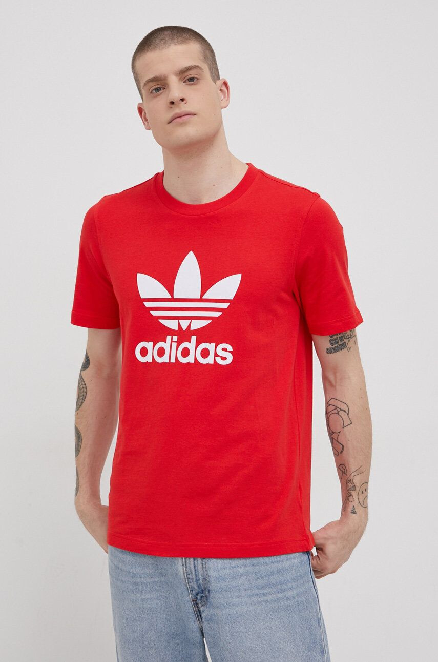 adidas Originals Памучна тениска - Pepit.bg