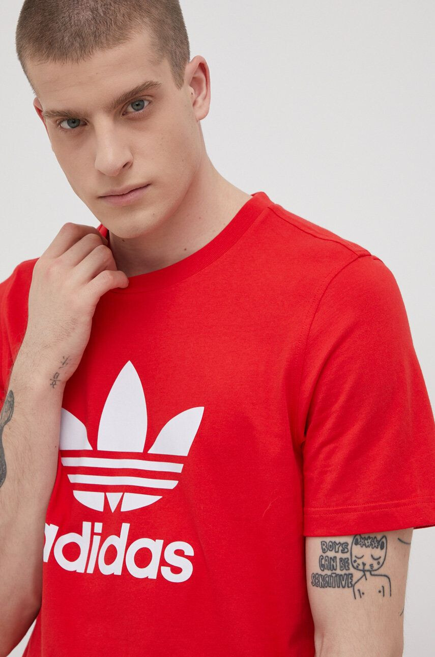 adidas Originals Памучна тениска - Pepit.bg