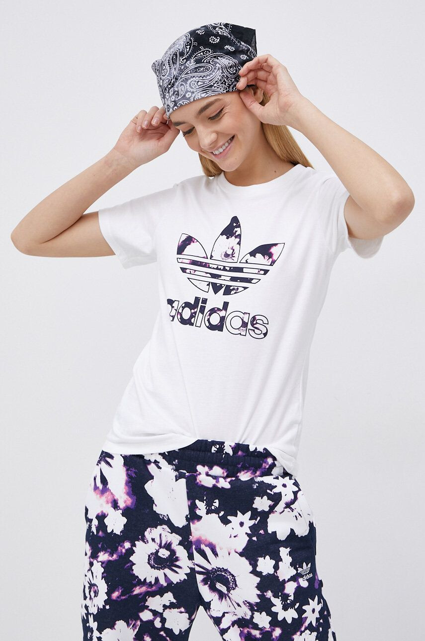 adidas Originals Памучна тениска H20407 - Pepit.bg