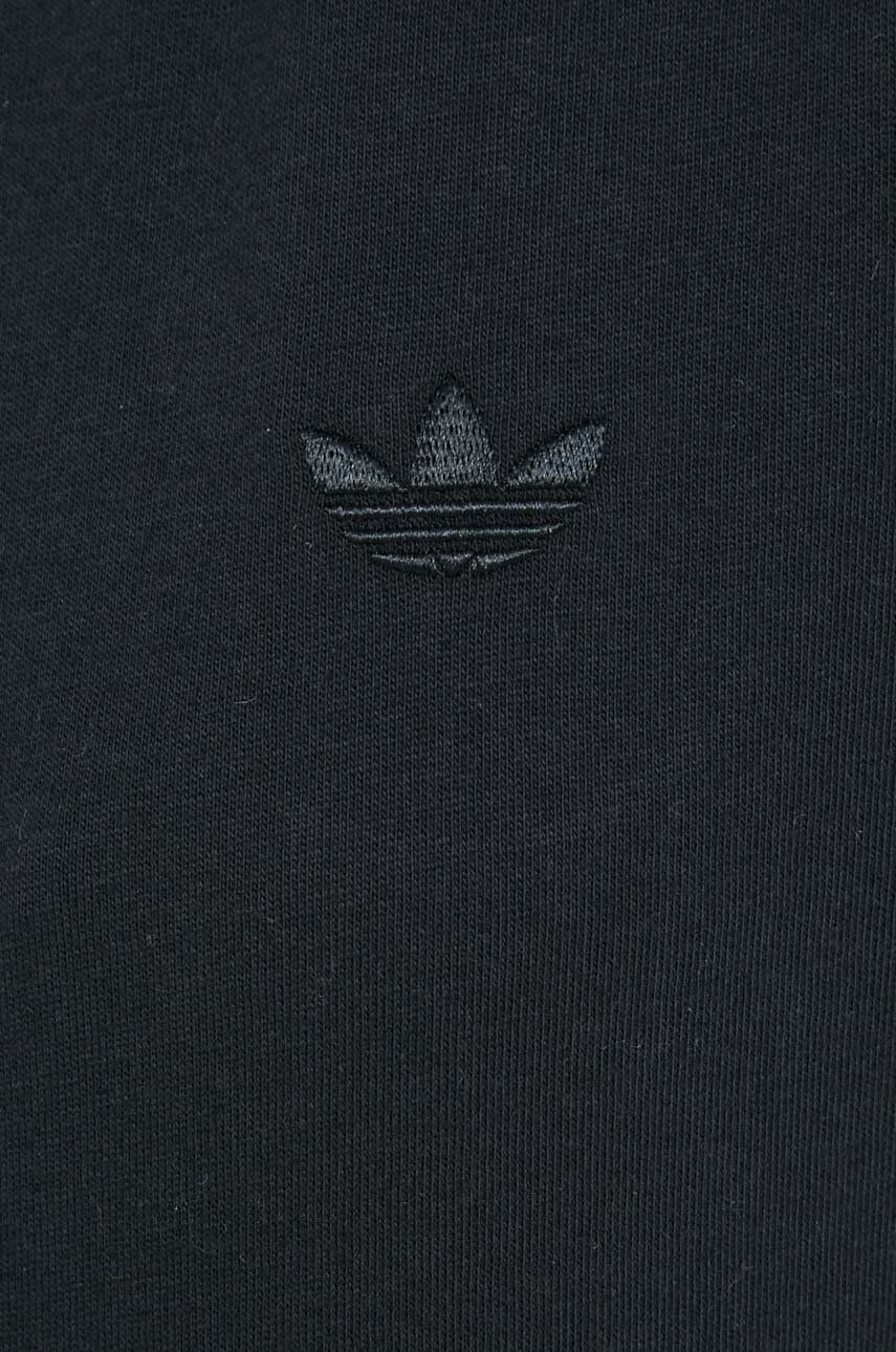 adidas Originals Памучна тениска в черно - Pepit.bg