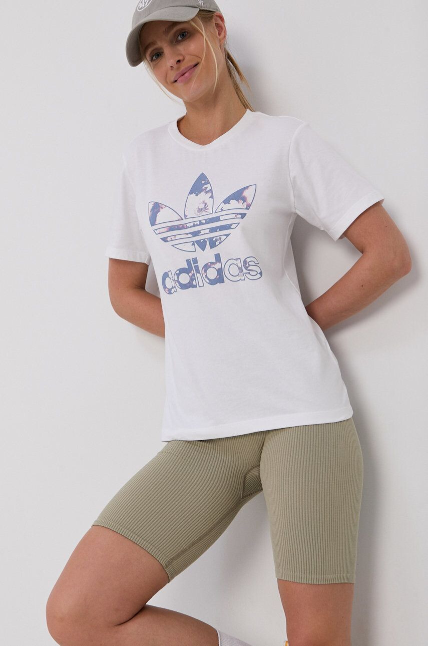 adidas Originals Памучна тениска H20406 - Pepit.bg