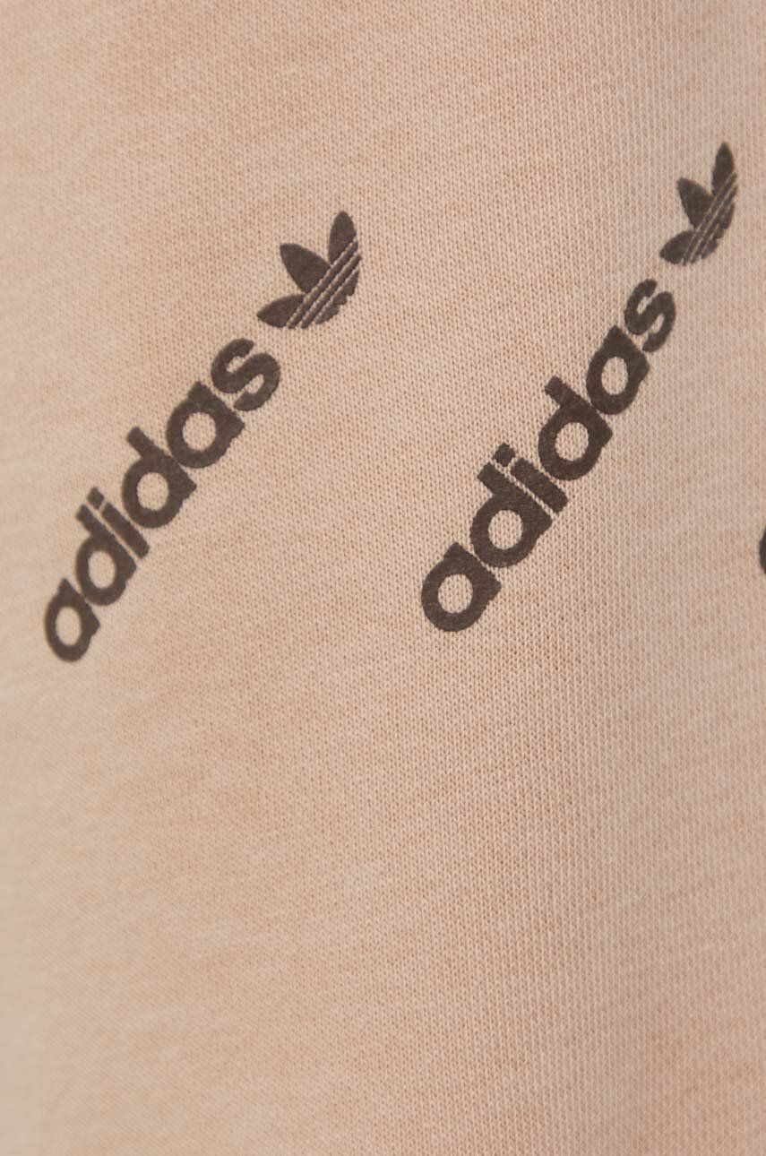 adidas Originals Панталони HF7501 дамско в сиво меланж на - Pepit.bg