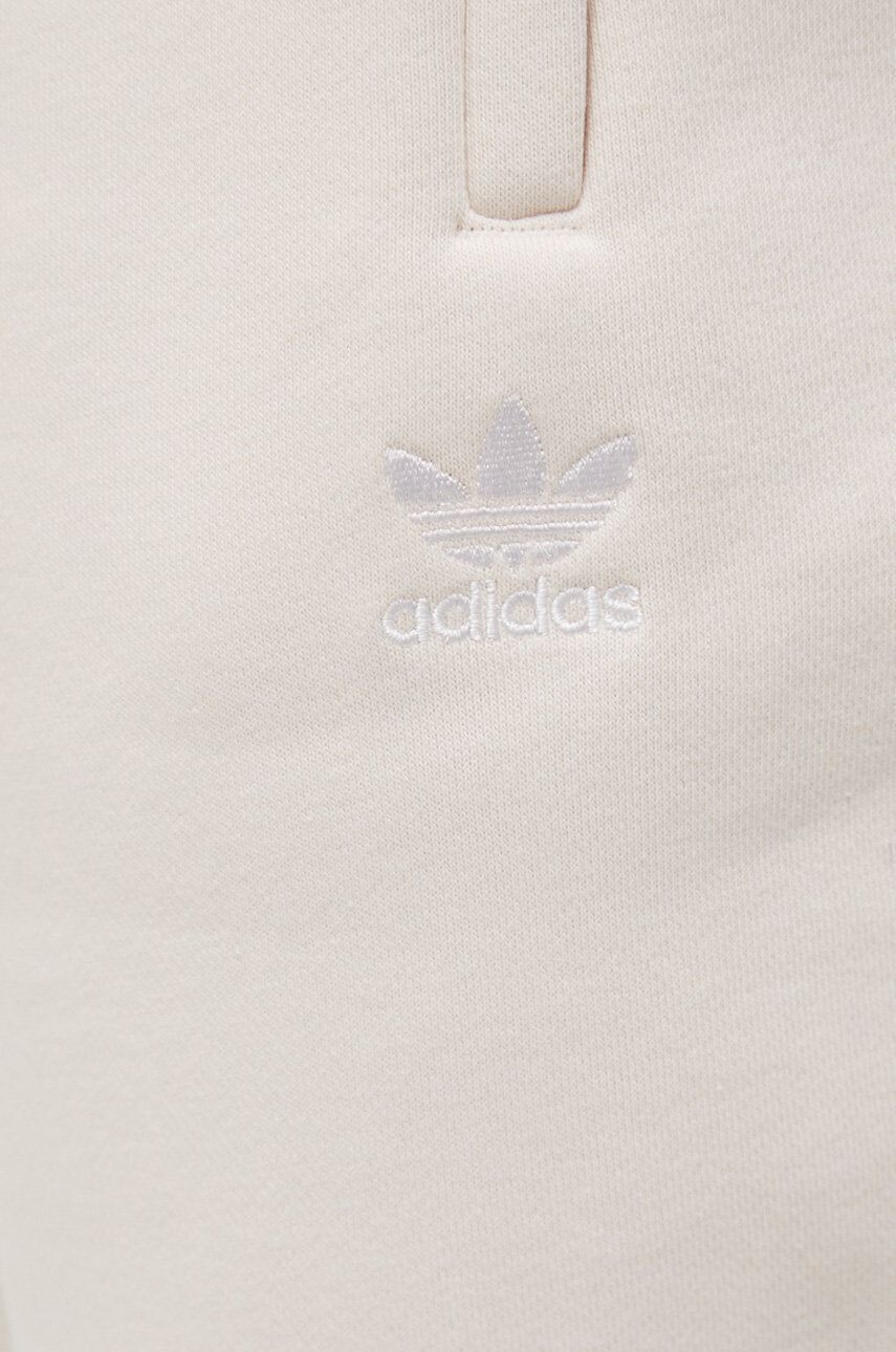 adidas Originals Панталони Adicolor HE9410 мъжки в бежово с изчистен дизайн - Pepit.bg