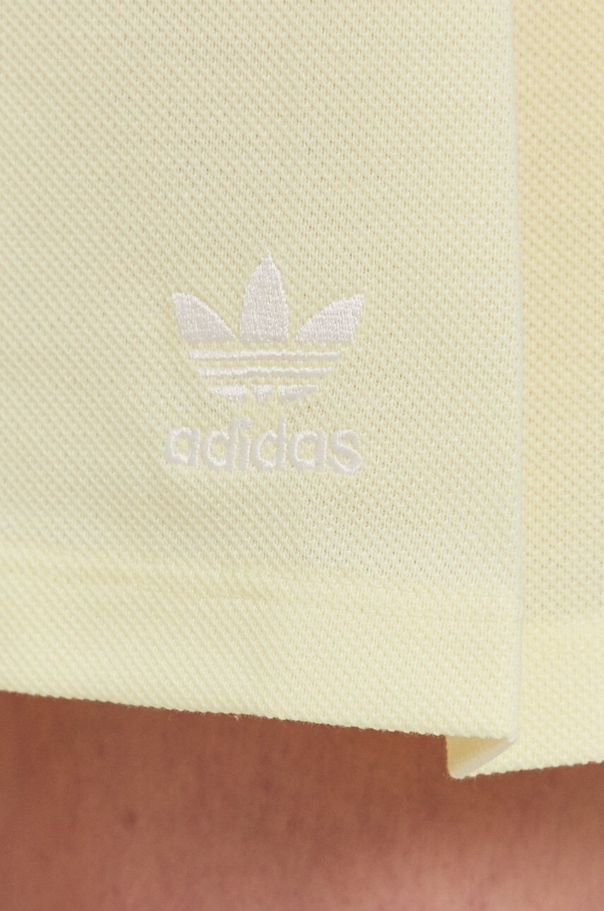 adidas Originals Пола в червено къс модел с кройка тип молив - Pepit.bg