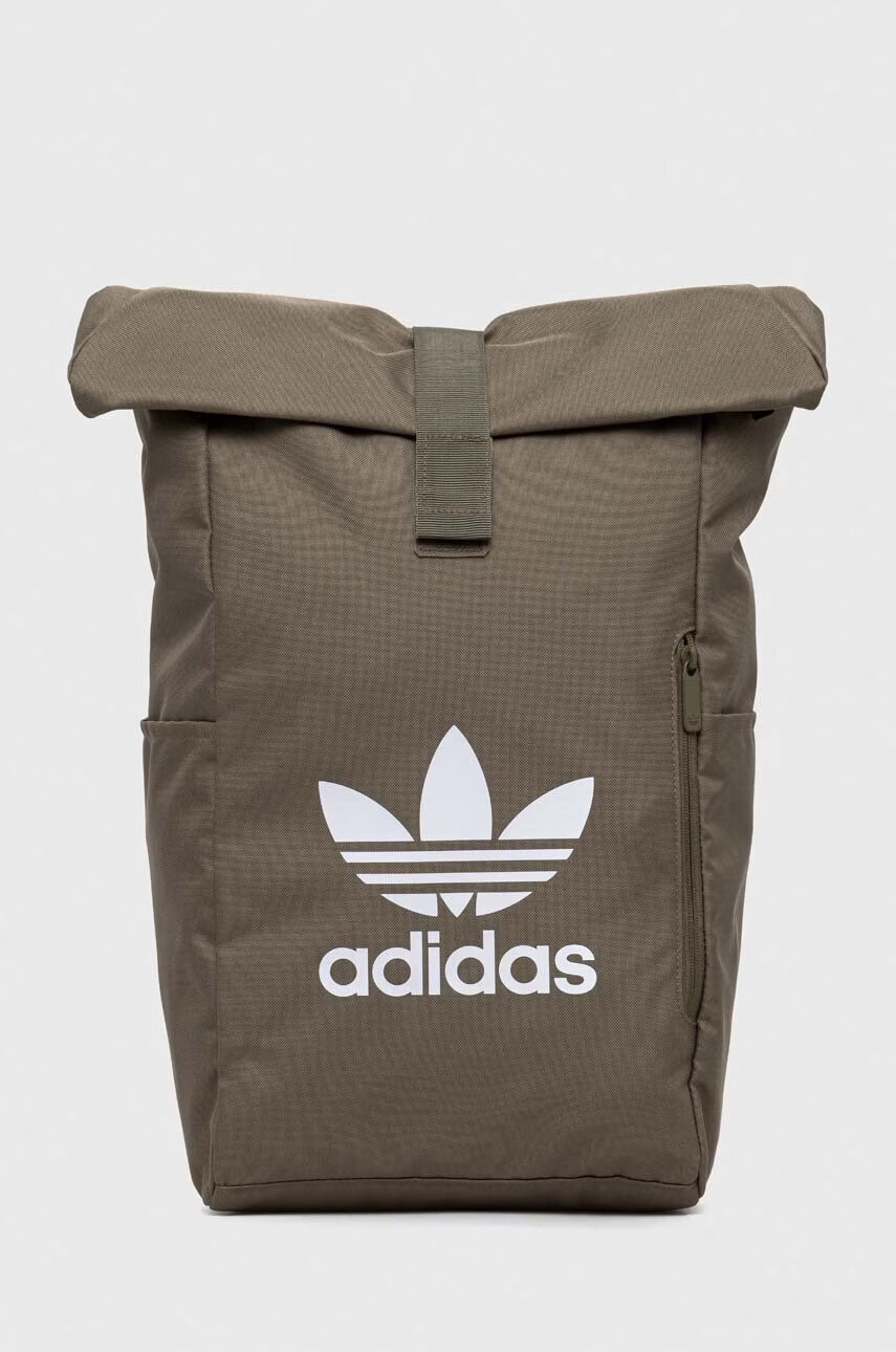 adidas Originals Раница в зелено голям размер с принт - Pepit.bg