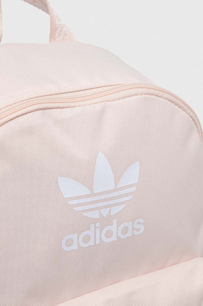 adidas Originals Раница Small Adicol BP в розово малък размер с принт - Pepit.bg