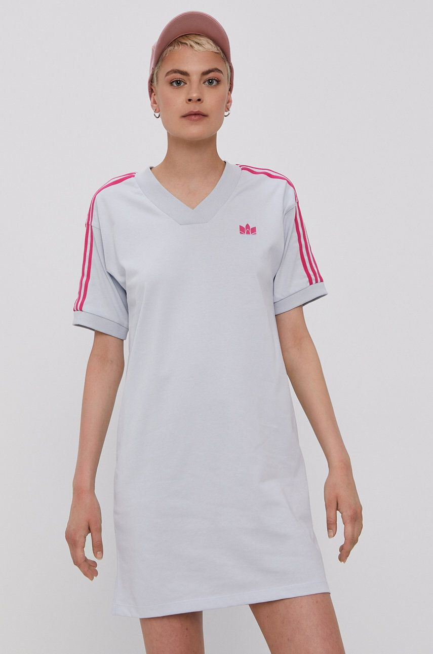 adidas Originals Рокля GN2849 къс модел със стандартна кройка - Pepit.bg