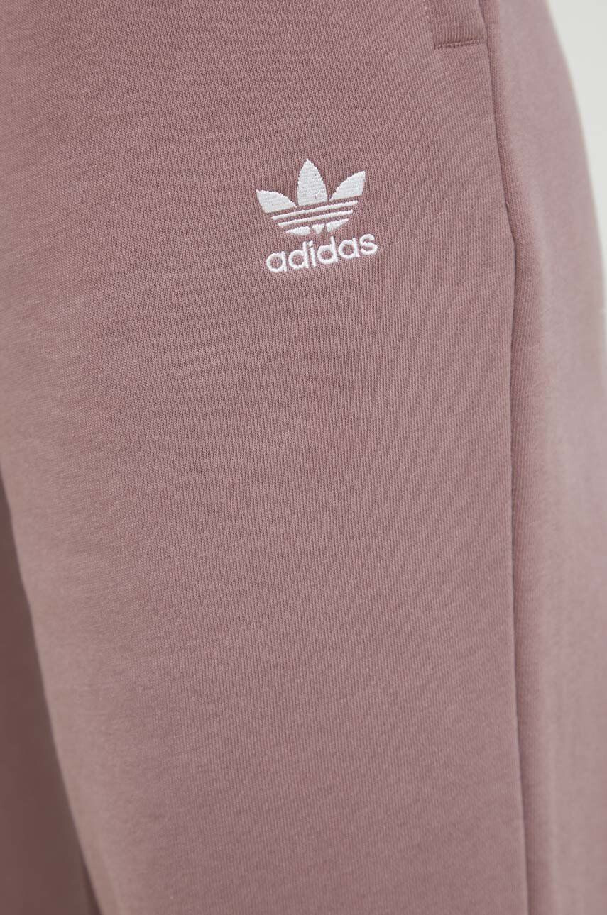 adidas Originals Спортен панталон в розово с изчистен дизайн - Pepit.bg